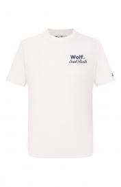 Хлопковая футболка MC2 Saint Barth