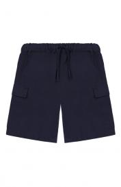 Шорты-карго из хлопка и льна Babybu