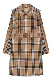 Хлопковый тренч Burberry