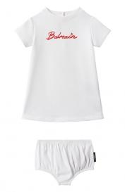 Комплект из платья и шорт Balmain