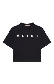 Хлопковая футболка Marni