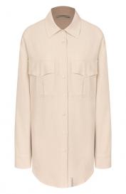 Рубашка изо льна и вискозы HINNOMINATE