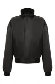 Кожаный бомбер Balenciaga