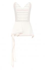 Топ с оборкой Roland Mouret