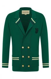 Пиджак из хлопка и шерсти Valentino