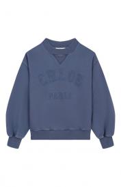 Хлопковый свитшот Chloe