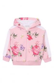 Хлопковая толстовка Monnalisa