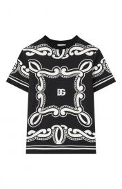 Хлопковая футболка Dolce&Gabbana