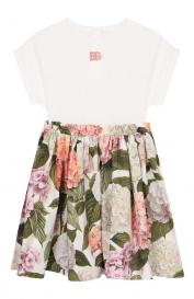 Хлопковое платье Dolce&Gabbana