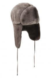 Меховая шапка-ушанка из норки VICTORIA KUSENKOVA