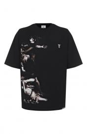 Хлопковая футболка Diego Venturino