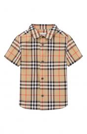 Хлопковая рубашка Burberry