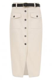 Джинсовая юбка SELF-PORTRAIT