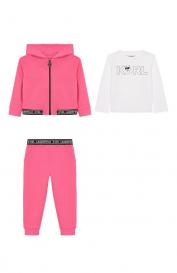 Комплект из трех предметов KARL LAGERFELD KIDS