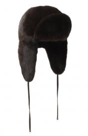 Меховая шапка-ушанка из норки VICTORIA KUSENKOVA
