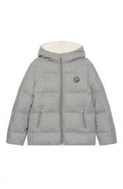 Шерстяной пуховик Brunello Cucinelli