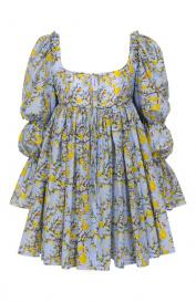 Платье из хлопка и шелка YVON