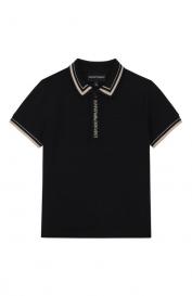 Хлопковое поло Emporio Armani