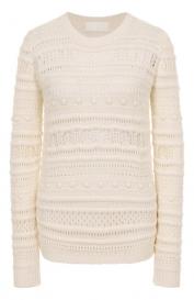 Пуловер из шелка и хлопка MVST