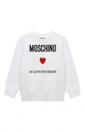 Хлопковый свитшот Moschino