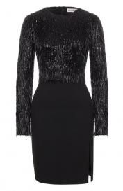 Платье с отделкой бисером и пайетками Chapurin