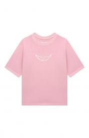 Хлопковая футболка Zadig and Voltaire