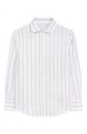 Рубашка изо льна и хлопка Eleventy