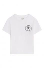 Хлопковая футболка Sporty and Rich