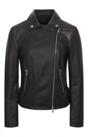 Кожаная куртка Emporio Armani