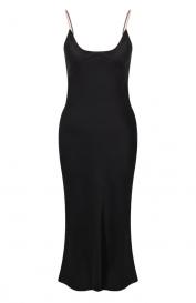 Атласное платье N21