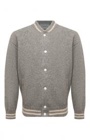 Бомбер из кашемира и шелка LANEUS