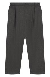 Брюки из шерсти и вискозы DOUUOD