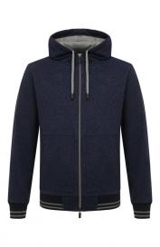 Толстовка из хлопка и шерсти CAPOBIANCO