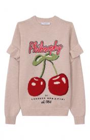 Шерстяной свитер Philosophy Di Lorenzo Serafini Kids