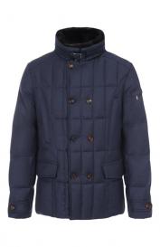 Пуховик Siro-L с отделкой из овчины Moorer