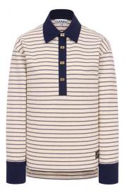 Хлопковое поло Ganni