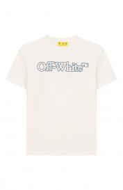 Хлопковая футболка Off-white