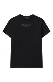 Хлопковая футболка Balmain