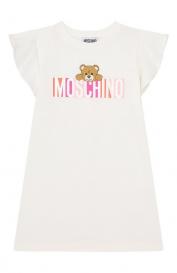 Хлопковое платье Moschino