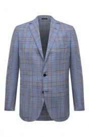 Пиджак из шерсти и шелка Sartorio