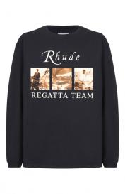Хлопковый лонгслив Rhude
