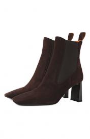 Замшевые ботильоны Barbara MATTIA CAPEZZANI