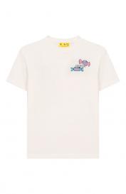 Хлопковая футболка Off-white