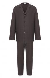 Пижама из хлопка и шерсти ZIMMERLI