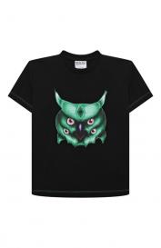 Хлопковая футболка Marcelo Burlon Kids of Milan