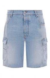 Джинсовые шорты-карго Off-white