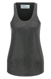 Топ с отделкой стразами Giuseppe di Morabito