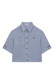 Льняная рубашка Brunello Cucinelli