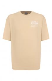 Хлопковая футболка Comme des Fuckdown