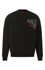 Хлопковый свитшот HUGO